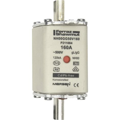 Mersen 1B769.000000 NH-Sicherung Sicherungsgröße = 00 160 A 500 V 1 St.