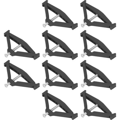 10 set di utensili di riparazione per scatole del pannello di commutazione tipo 86, riparatore di cassette regolabili nascoste 68-79 mm - materiale isolante, previene perdite conduttive