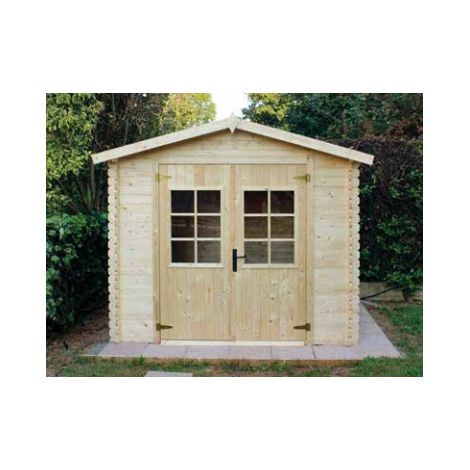 Casetta da Giardino in Legno d' Abete Nordico(19mm) - cm 246x300cm - Senza Pavimento - ITALFROM304 (1/2)