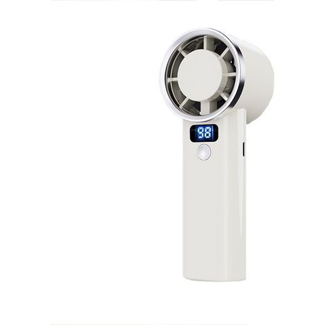 Ventilateur portable vert menthe : Rafraîchissement portable avec longue autonomie (blanc) (1/5)
