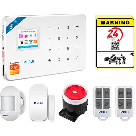 Système d'alarme, Contrôle intelligent, Protection multi-zone, Kit d'alarme 3, Prise EU-b (1/2)