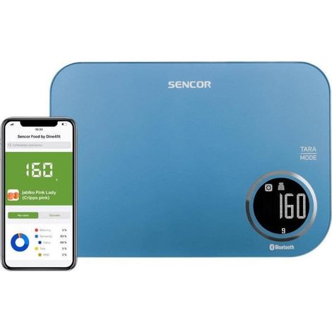 Sencor SKS 7072BL balanza de cocina electrónica azul (1/5)