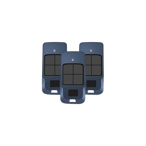 Remplacement de la télécommande Mitto 2, Télécommande 433.92 MHz 4 canaux, télécommande Compatible avec Mitto Cool C2, MITTO COOL C4, MITTO 4 (Lot de 3) (1/5)