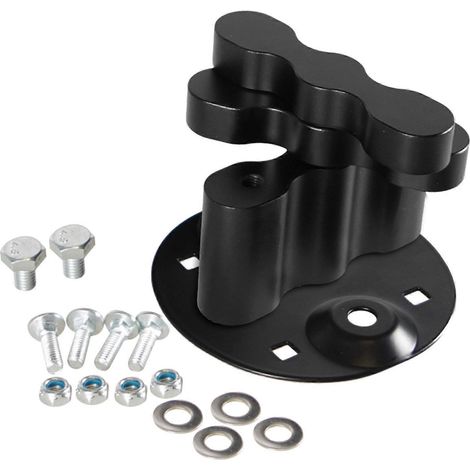 Support de fixation pour réservoir d'huile et bidon d'essence pour motos et véhicules tout-terrain (1/5)