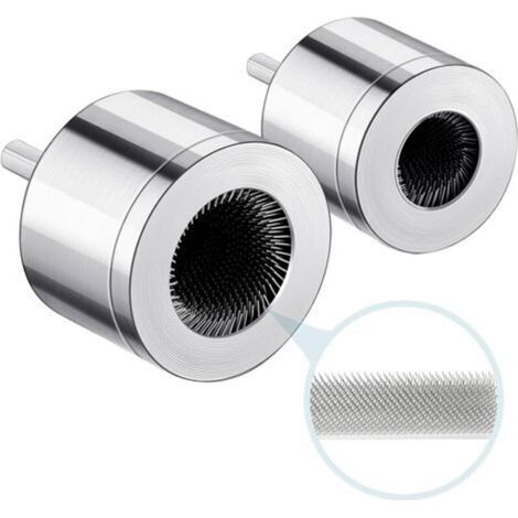 Spazzola per la pulizia di tubi in rame – Set da 2 pezzi (Ø15 mm e Ø22 mm) in acciaio al carbonio rinforzato, efficace e resistente.