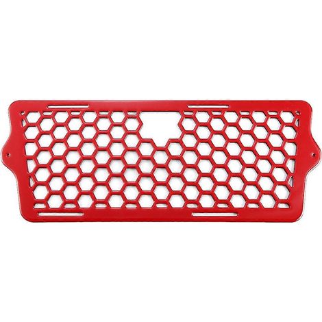 Roter Frontstoßstangengrill