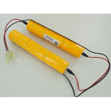 Batteria 7.2V 4Ah NiCd 3+3 VNT D baton 808563