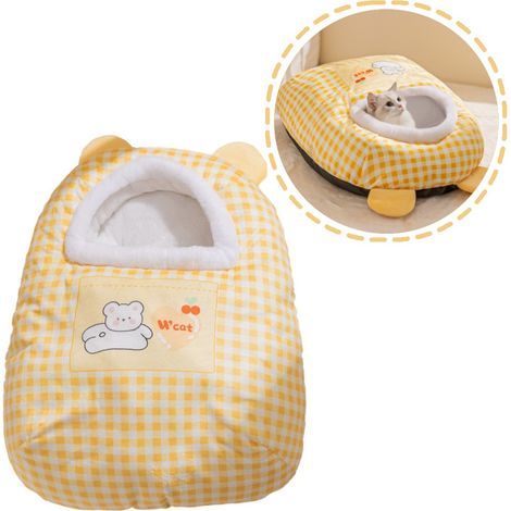 Sac de sommeil pour chat, chaud en hiver (1/5)