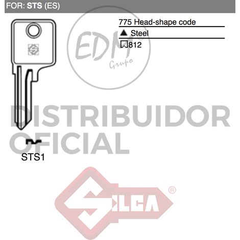 LLAVE ACERO STS1 STS