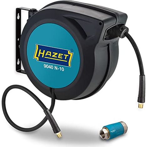 Hazet 9040N/2 Enrouleur de tuyau pneumatique 20 bar