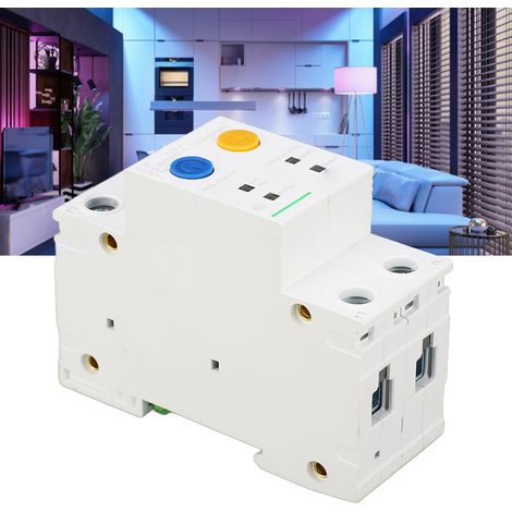 Disjoncteur sur rail DIN TONGOU 2P 230V, disjoncteur intelligent WIFI, interrupteur intelligent, télécommande, 32A sans compteur. (1/5)