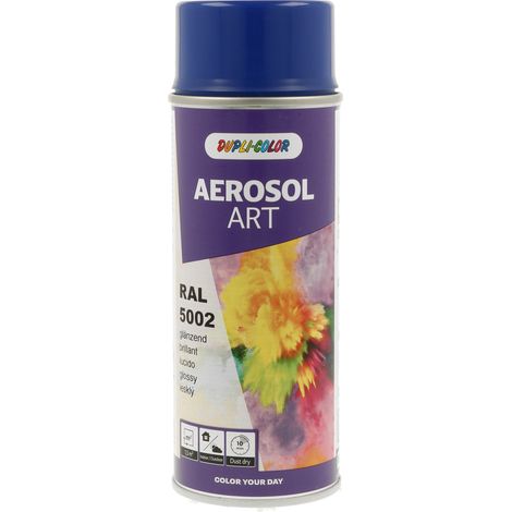 DUPLI-COLOR - Peinture spray ART RAL 5002 Brillant - 733000 - Ce produit de marque DUPLI COLOR est neuf.