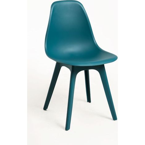 Sillas Comedor - Silla Kelen Suprym - Verde azulado