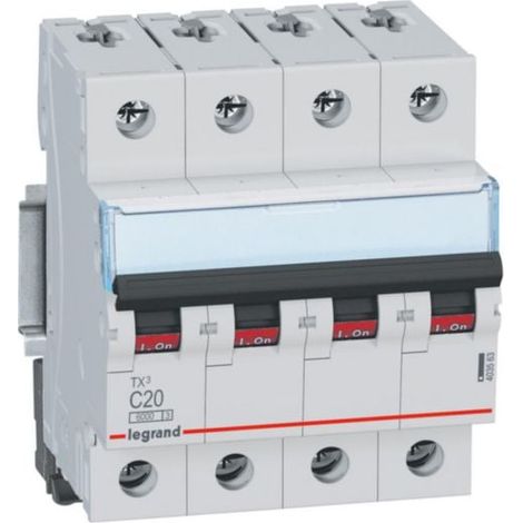 Interruttore automatico Legrand s304 c20 tx3 20A 6kA