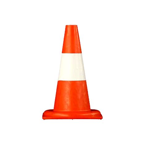 Cône de chantier PEBD souple 30cm - 3195316