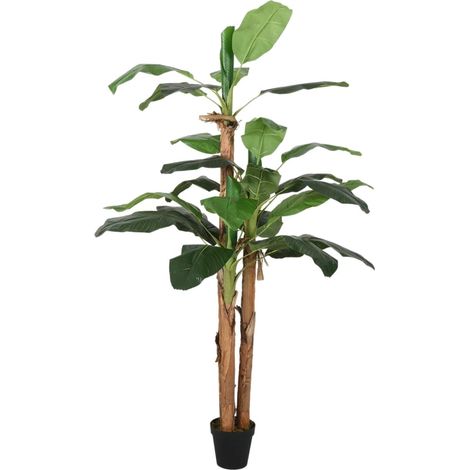 Bananier artificiel 18 feuilles 150 cm vert