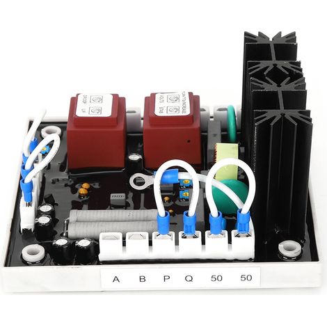Régulateur de tension AVR pour générateur, contrôleur de tension électromagnétique, accessoire anti-interférences, pièce de rechange universelle. (1/5)