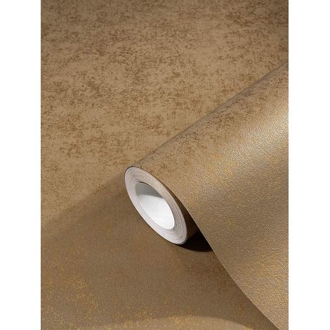 marburg Papier Peint Intisse Argent, Marron Structure - Motif, Moderne - Pour Chambre a Coucher, Salon ou Cuisine - Fabrique en Allemagne - 10,05 x 0,53m 31757 (1/3)