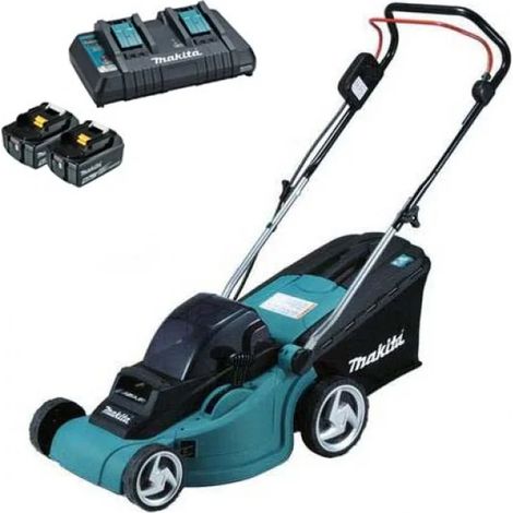Tondeuse à gazon sans fil MAKITA DLM382PM2 LTX 36V + 2 batteries 4,0 Ah + 1 Chargeur double rapide 38cm 40L (1/5)