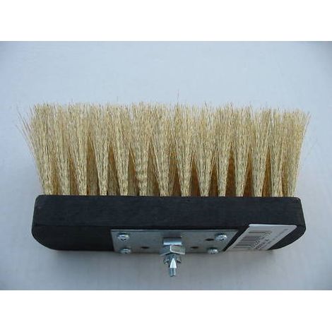 Spazzola per forno in setola in ottone 16x5 cm senza manico