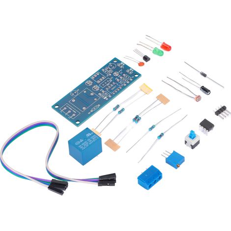 Kit de montage pour interrupteur de commande d'éclairage (lampadaire ABS, commandes automatiques, circuit imprimé manuel) (1/5)