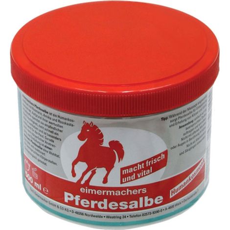 Pferdesalbe zur Kühlung, Muskulatur Sehnen Kühlung, Entspannung, NEU, 500ml