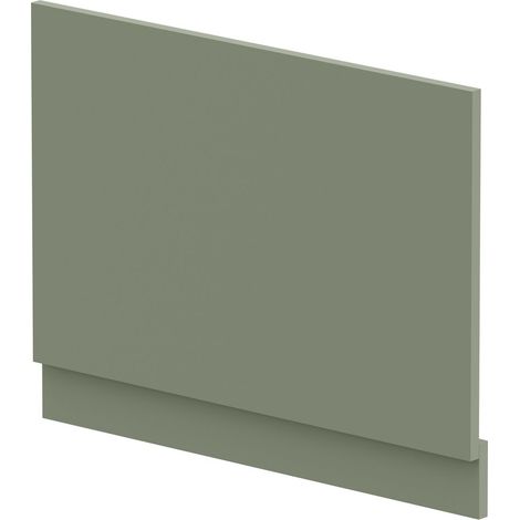 750mm Bath MDF End Panel & Plinth - Satin Green