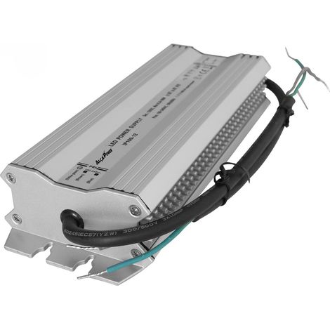 Alcapower Alimentatore Switching 12V 100W 8.3A IP67 in metallo, trasformatore stabilizzato ad alta efficienza per applicazioni esterne ed interne (1/2)