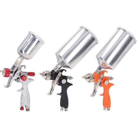 1/4-Zoll-Druckluft-Spritzpistolen-Set mit hoher Zerstäubung für Autolacke, Grundierungen und Beschichtungen (2,5–3,5 bar) (1/5)