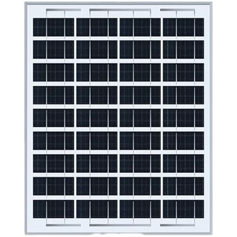 Panneau solaire 20W 18V, 350 x 550 mm, noir (1/5)
