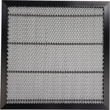 Table de travail en aluminium pour machine de découpe laser, grille 400x400mm (1/5)
