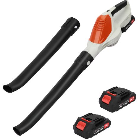 Aspirateur Souffleur,Souffleur de feuilles électrique avec 2 batteries et 1 chargeur (1/4)