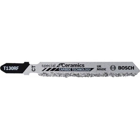 Hoja de sierra de calar T 130 RF Special for Ceramics  BOSCH 2608633104