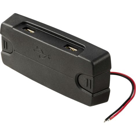 Dual USB-A Ladebuchse    TC-12114152 TRU COMPONENTS Inhalt: 1 St.