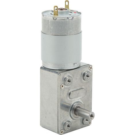 Getriebemotor Turbinenschnecke selbsthemmend DC 24V 24RPM CW CCW Getriebemotor für Fenster- und Türwinde (1/5)