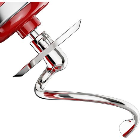 Knethaken – 1 Stück – Edelstahl – Für Küchenmaschinen – Zum Kneten von Brot- und Pizzateig – Kompatibel mit KitchenAid Küchenmaschinen von 4,3 l bis 4,8 l (1/5)