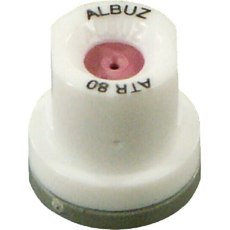 Boquilla est谩ndar chorro c贸nico ATR 80掳 blanco cer谩mica Albuz ALBUZ ATR80WHITE