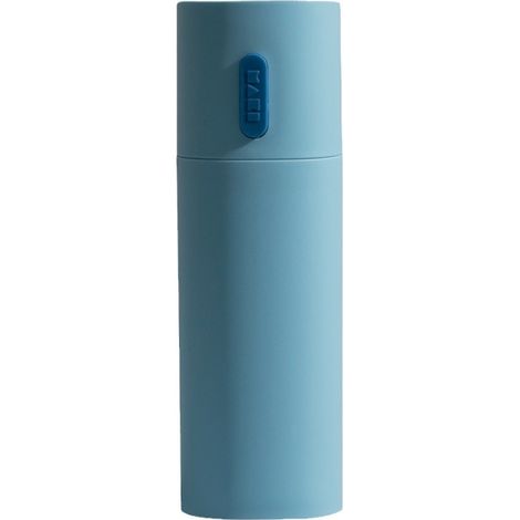 1 tasse de brosse à dents, tasse de salle de bain,Bleu, couvert, facile à transporter (1/4)