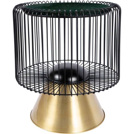 Table d'Appoint Design "Malibu" 56cm Vert