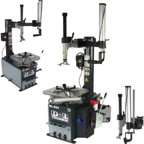 Reifenmontiermaschine 24" Reifenmontiergerät inkl. Hilfsmontagearm 06304 + 06307 (1/5)
