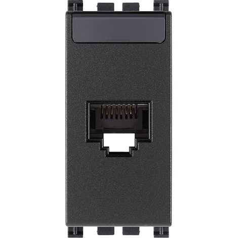 VIMAR - 19339.14 Presa RJ45 Netsafe Cat6 FTP grigio