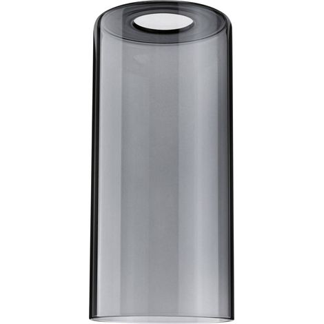Paulmann – Abat-jour verre fumé 95607 – Diamètre 100 mm – Hauteur 210 mm – Compatible avec luminaires Urail 2Easy (1/5)