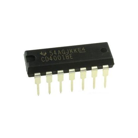 Circuito integrato digitale 14pin Cd4001be Cd4001be Cd4001