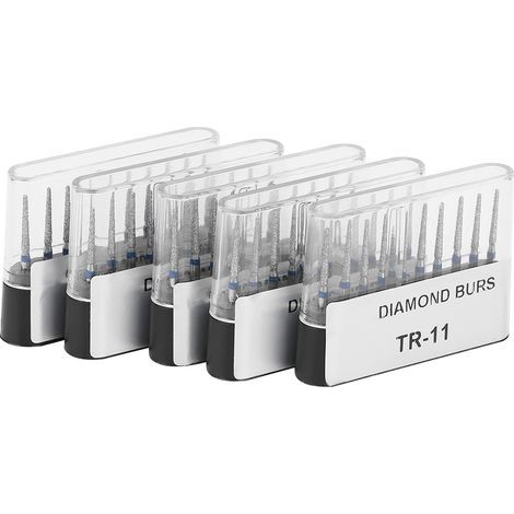 50 Stück Hochgeschwindigkeits-Diamantbohrer FG 1,6 mm – Zahnarztwerkzeuge (1/5)