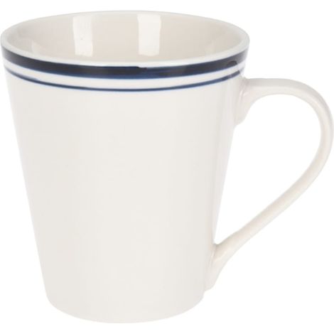 Taza decorativa de porcelana para café o té de 330 ml.