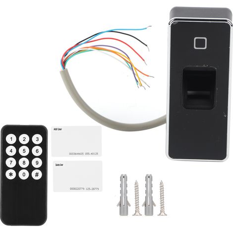 Wasserdichter 125-kHz-RFID-Metallzugangscontroller mit Fingerabdruckleser für Türen (1/5)