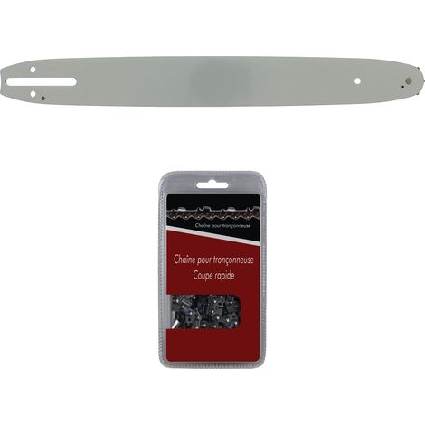 Guida 40 cm (16 pollici) + catena 56 maglie - Compatibile con motoseghe HUSQVARNA