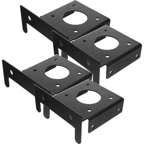 Supports de base Unomor en acier inoxydable lot de 4 ancrage (1/5)