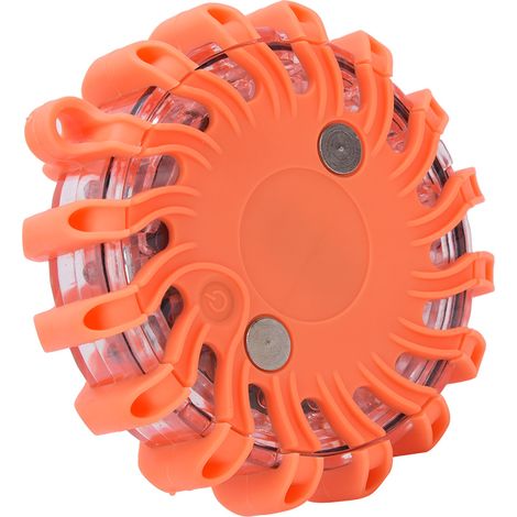 Lampe de travail stroboscopique d'urgence à LED ronde UE 100-240 V (1/5)