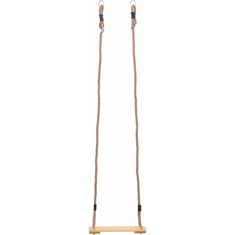 Columpio de tabla madera de pino maciza 200 cm vidaXL (1/4)